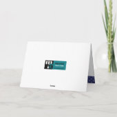 7月4日おめでとう。平和の愛国者 カード (裏面)