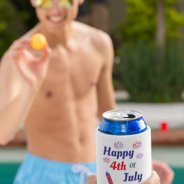 7月4日おめでとう 缶クーラー