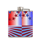 7月4日おめでとう!誕生祝後の独立 フラスク (裏面)