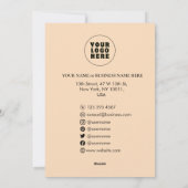 7月4日おめでとう | 赤白青星とストライプ シーズンカード (裏面)