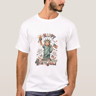 7月4日おめでとう Tシャツ