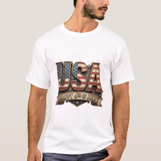 7月4日おめでとう Tシャツ