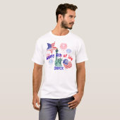 7月4日おめでとう Tシャツ (正面フル)