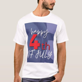 7月4日おめでとうTシャツ | 独立記念日シャツ Tシャツ