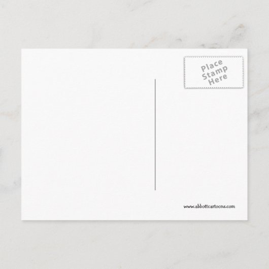 7月4日おもしろいはがき 案内ポストカード (裏面)