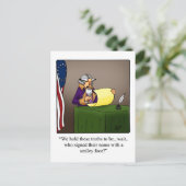 7月4日おもしろいはがき 案内ポストカード (スタンド正面)