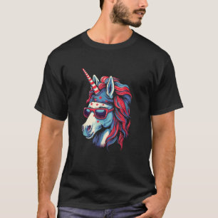7月4日おもしろい愛国米国 Tシャツ