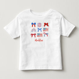 7月4日お子様Tシャツ トドラーTシャツ