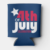 7月4日お祝いクーラーボックス 缶クーラー (正面)