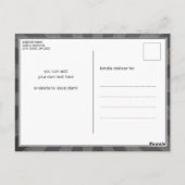 7月4日お祝いパーティーメイスンジャー招待状 ポストカード (裏面)