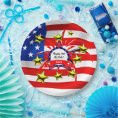 7月4日お祝いパーティー紙プレート ペーパープレート (パーティー)