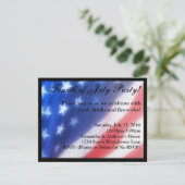 7月4日お祝い招待状 招待状 (スタンド正面)