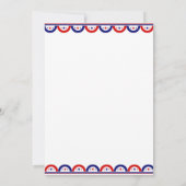 7月4日お祝い招待状 招待状 (裏面)