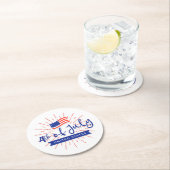 7月4日お祝い紙コースター ラウンドペーパーコースター (インサイチュ)