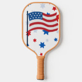 7月4日お祝い ピックルボールラケット (裏面)