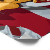 7月4日お祝い ポスター (角)