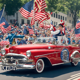 7月4日お祝い ポスター