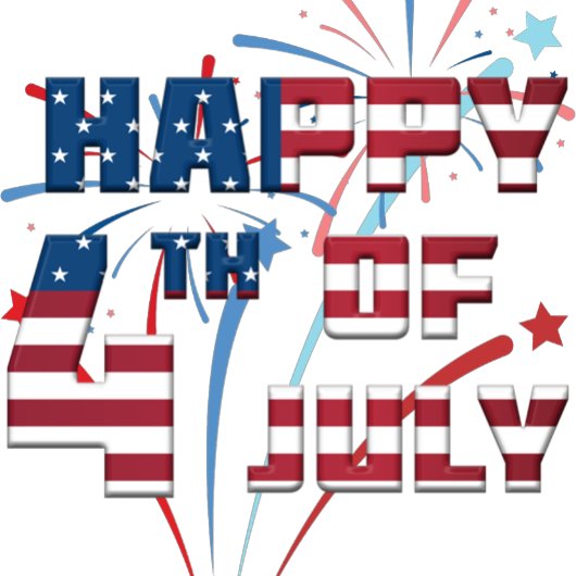 7月4日お祝い ポスター