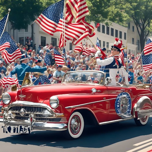 7月4日お祝い ポスター