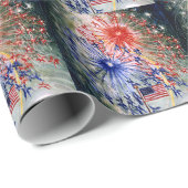 7月4日お祝い ラッピングペーパー (ロールコーナー)