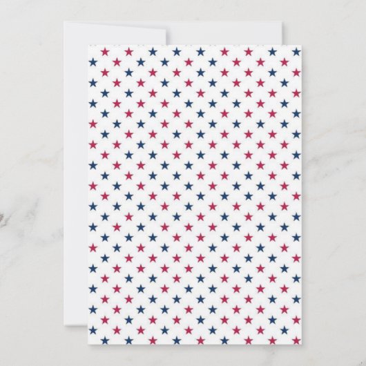 7月4日お祝い 招待状 (裏面)