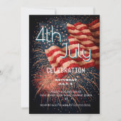7月4日お祝いBash 招待状 (正面)