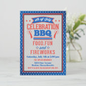7月4日お祝いBBQパーティー 招待状 (スタンド正面)