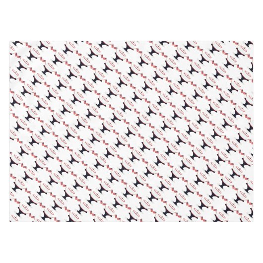 7月4日お誕生日ケーキテーマテーブルクロス テーブルクロス (正面(横))