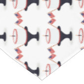 7月4日お誕生日ケーキテーマテーブルクロス テーブルクロス (アングル)