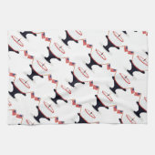 7月4日お誕生日ケーキテーマ布ナプキン キッチンタオル (横)