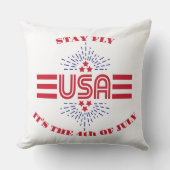 7月4日から飛び続ける クッション (正面)