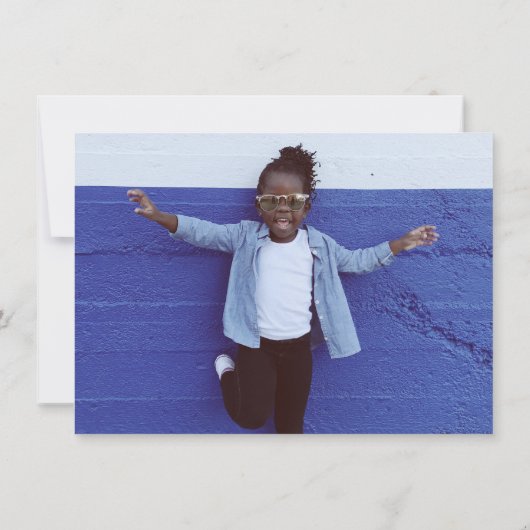 7月4日こどもの誕生日会の招待状 招待状 (裏面)