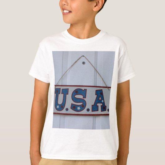 7月4日つる Tシャツ (正面)