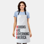 7月4日にアメリカを統治するモロン エプロン (着用した状態)