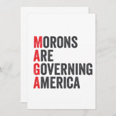 7月4日にアメリカを統治するモロン セーブザデート (正面/裏面)