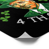 7月4日にジョーおもしろいバイデン氏とサンパー ポスター (角)