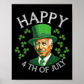 7月4日にジョーおもしろいバイデン氏とサンパー ポスター (正面)