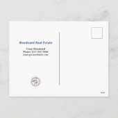 7月4日にビジネスを輝かせてくれてありがとう シーズンポストカード (裏面)