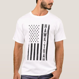 7月4日にホークおもしろいチュアが唾を吐く Tシャツ