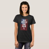 7月4日に再びアメリカを攻撃する Tシャツ (正面フル)