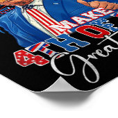 7月4日に再び愛国的な花火を作素晴らしる ポスター (角)