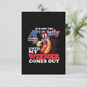 7月4日に私のウィーナーが来出る 招待状 (スタンド正面)