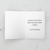 7月4日に花火を上げる子どもたち カード (内部)