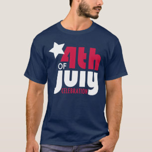 7月4日のお祝いのTシャツ Tシャツ