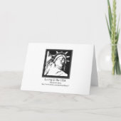 7月4日のお祝い招待状グリーティングカード 招待状 (裏面)