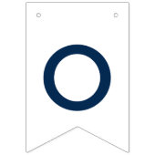 7月4日のお祝い色文字 バンティングフラッグ (第3の旗)