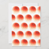 7月4日のお祝い 招待状 (裏面)