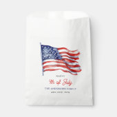 7月4日のアメリカ愛国国旗 フェイバーバッグ (正面)