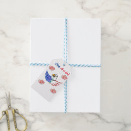 7月4日のギフトラベル ギフトタグ