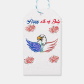 7月4日のギフトラベル ギフトタグ (裏面)